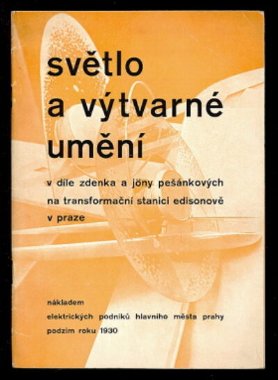 Světlo a výtvarné umění v díle Z.a J.Pešánkových