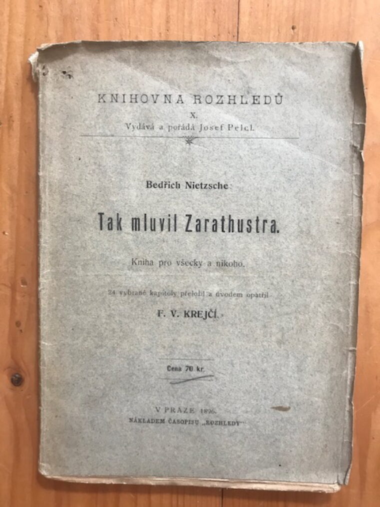 Nietzsche Bedřich – Tak mluvil Zarathustra
