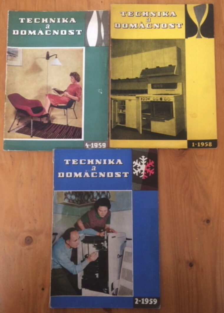 časopisy / journals – Technika a domácnost / 3 sešity /