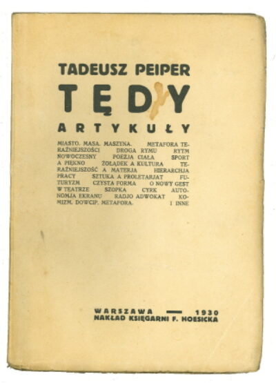 Peiper Tadeusz – Tedy