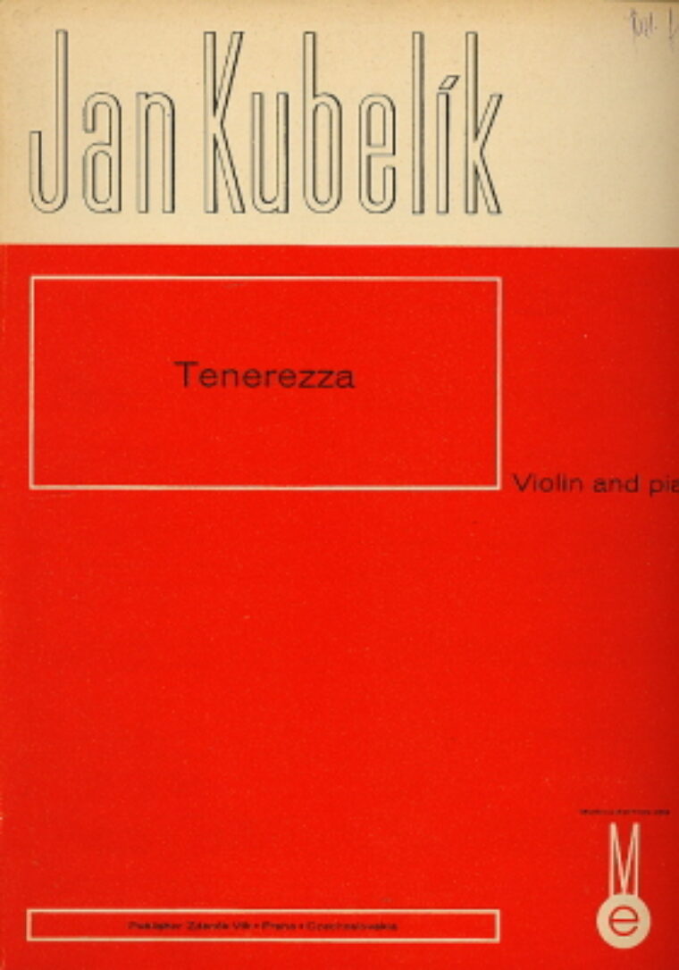 Kubelík Jan – Tenerezza