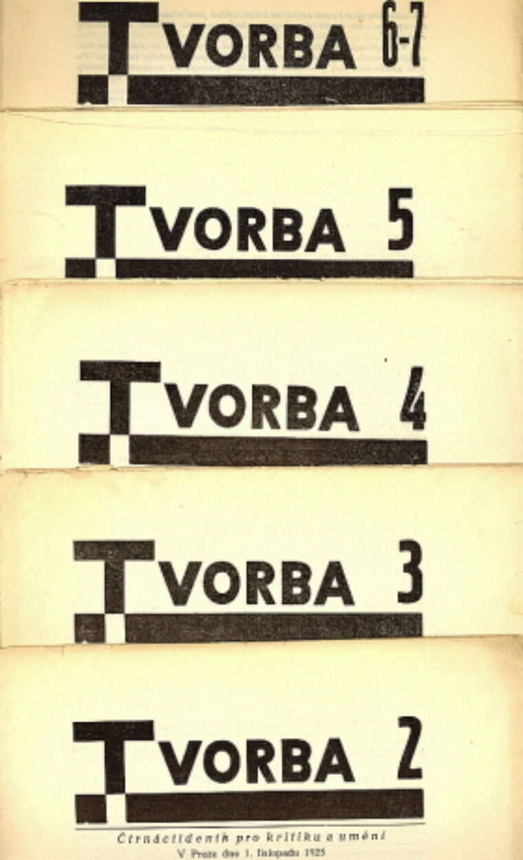 časopis / journal – Tvorba - kompletní 1.ročník