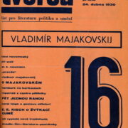 časopis / journal – Tvorba roč.V / 5th year