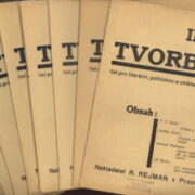časopis / journal – Tvorba / ročník II. - Teige Karel /