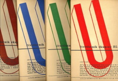 kompletní ročníky 1936-38 – U - čtvrtletník skupiny Blok