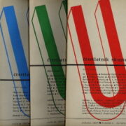 kompletní ročníky 1936-38 – U - čtvrtletník skupiny Blok