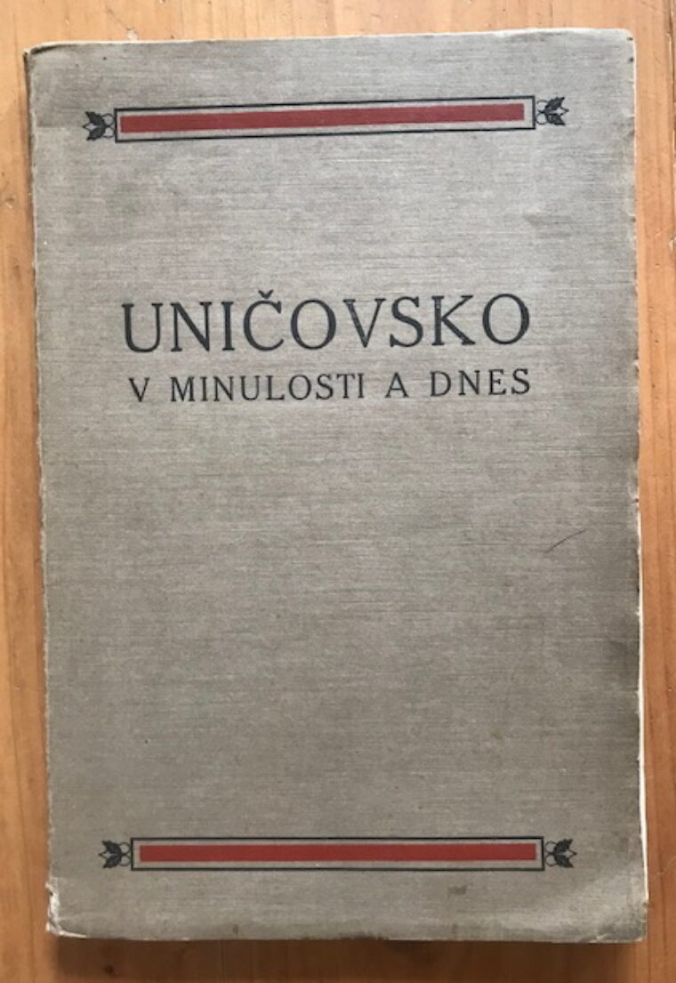 Kuneš Sonntag – Uničovsko v minulosti a dnes