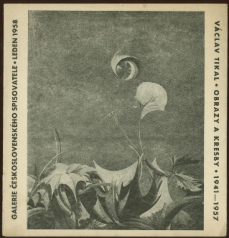 katalog / catalogue – Václav Tikal / Obrazy a kresby