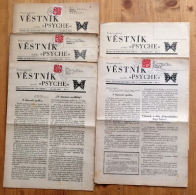 časopisy / journals – Věstník spolku Psyche