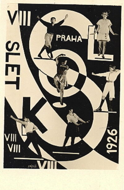 pohlednice / postcard – VIII. slet všesokolský v Praze 1926