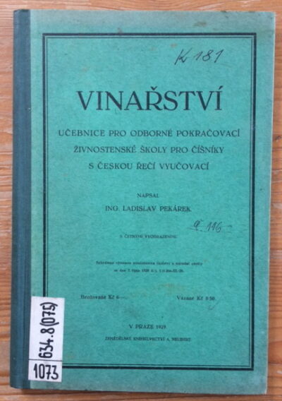 Ing. Pekárek Ladislav – Vinařství