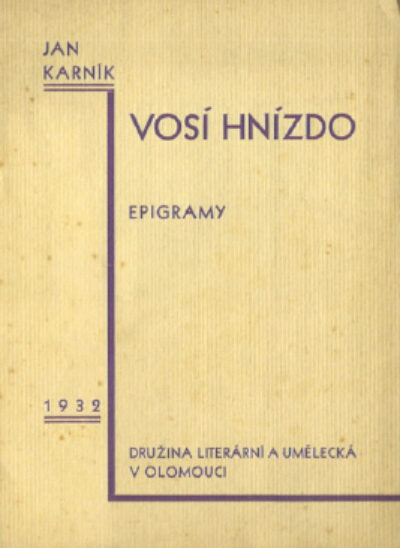 Karník Jan – Vosí hnízdo