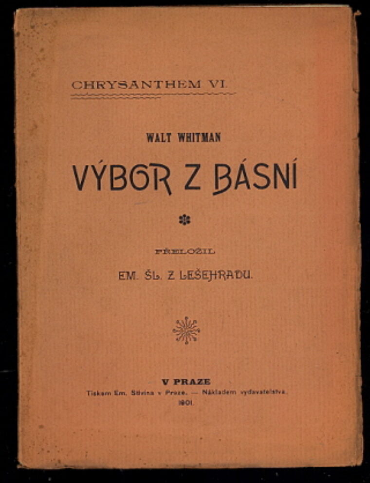 Whitman Walt – Výbor z básní