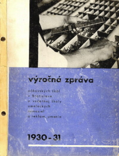 kolektiv autorů – Výročná zpráva ŠUR 1930-31 / Annual report by SUR 1930-31