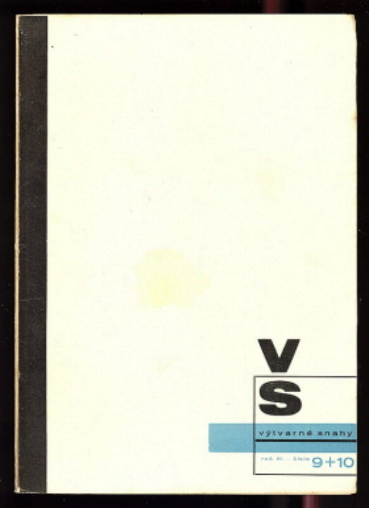 časopis / journal – Výtvarné snahy č.9/10 - issue 9/10