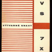 časopis / journal – Výtvarné snahy / complete X.year /