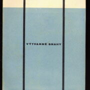 časopis / journal – Výtvarné snahy / complete X.year /