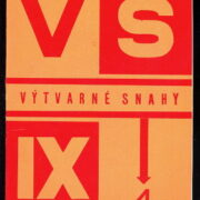 časopis / journal – Výtvarné snahy / incomplete IX.year /