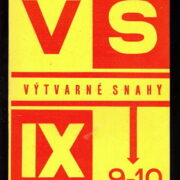 časopis / journal – Výtvarné snahy / incomplete IX.year /