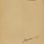 Vopařil Josef – Vyznání