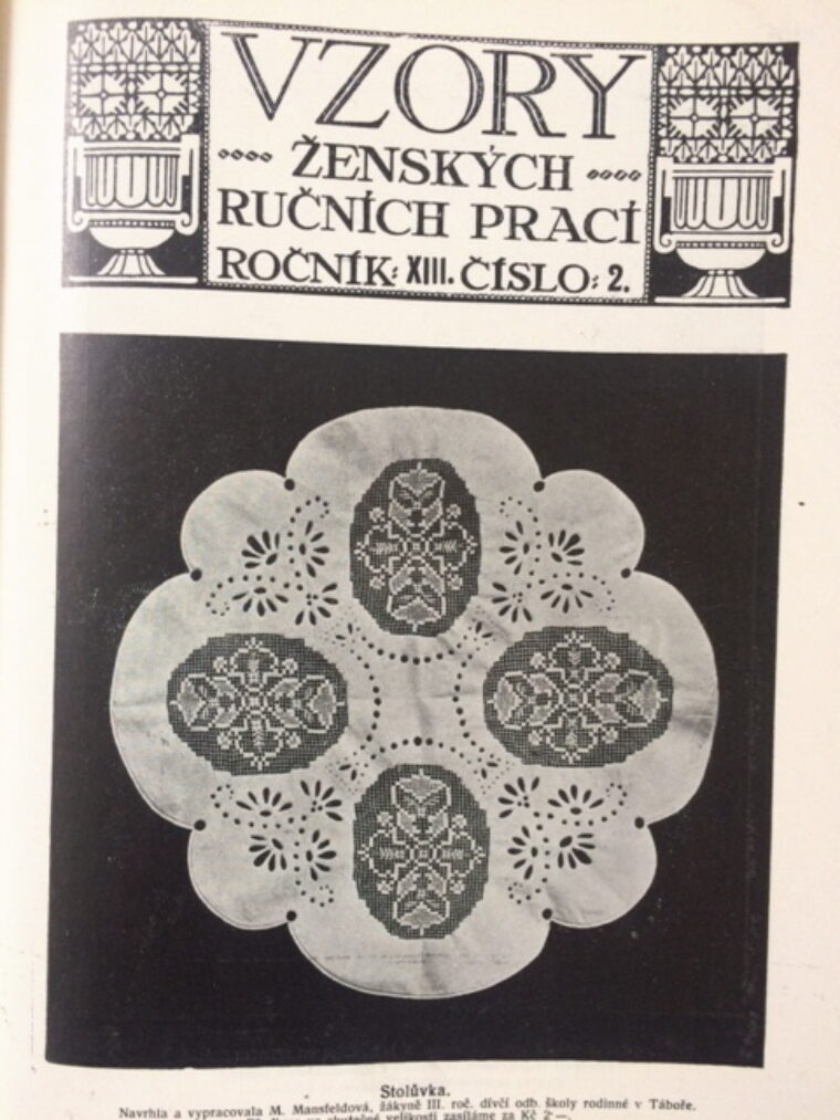 časopisy / journals – Vzory ženských ručních prací / 1924 - 1927 /