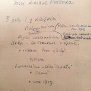 Josef Marcol Svoboda – Z pole i z dláždění / orig. rukopis - strojopis /