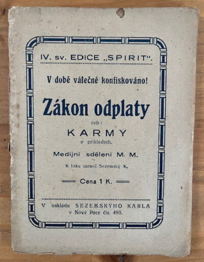 Sezemský Karel – Zákon odplaty