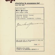 Neumann St. K. / Toyen – Žal