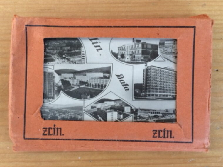 10 č/b rozkládacích fotografií – Zlín - Baťa