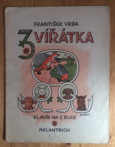 Vrba František / Lada Josef – Zvířátka / noty /